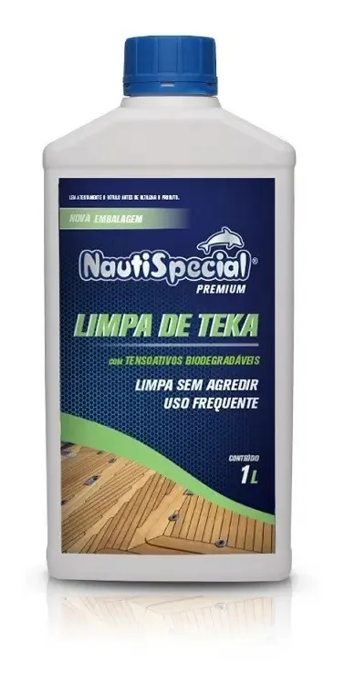 Limpa Teka Desengordurante 1L Nautispecial Para Embarcações