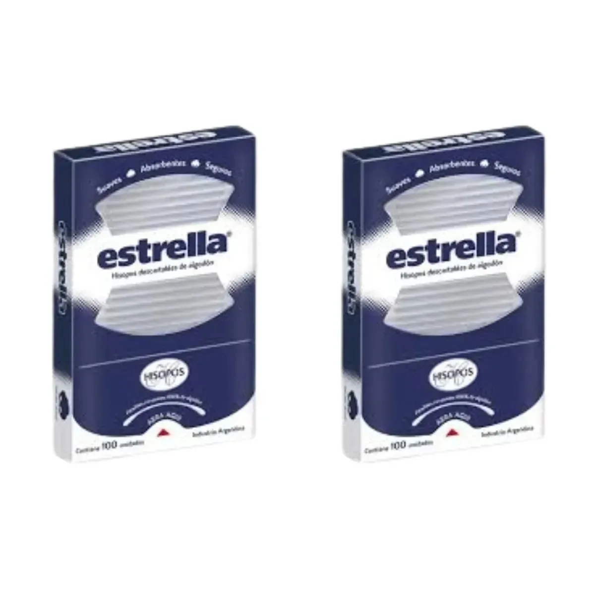 Cotonetes Estrela 100 U - Pacote com 2 Unidades