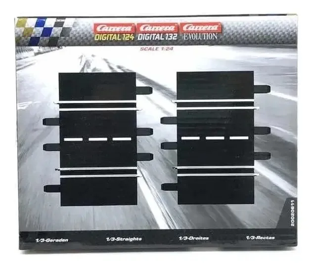 Autorama Carrera 20020611 Conjunto C/ 2 Pistas Retas 11,5 Cm