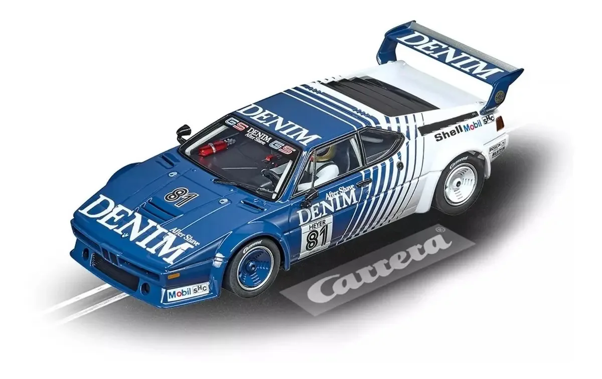 Carro Autorama Carrera Evolution Bmw M1 Procar Denim 1/32