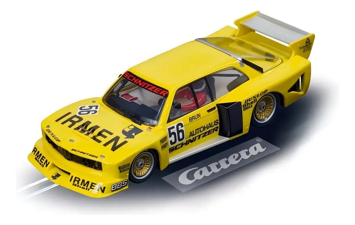 Carro Autorama Bmw 320 Turbo Flachbau 1:32 Carrera Digital Cor Amarelo