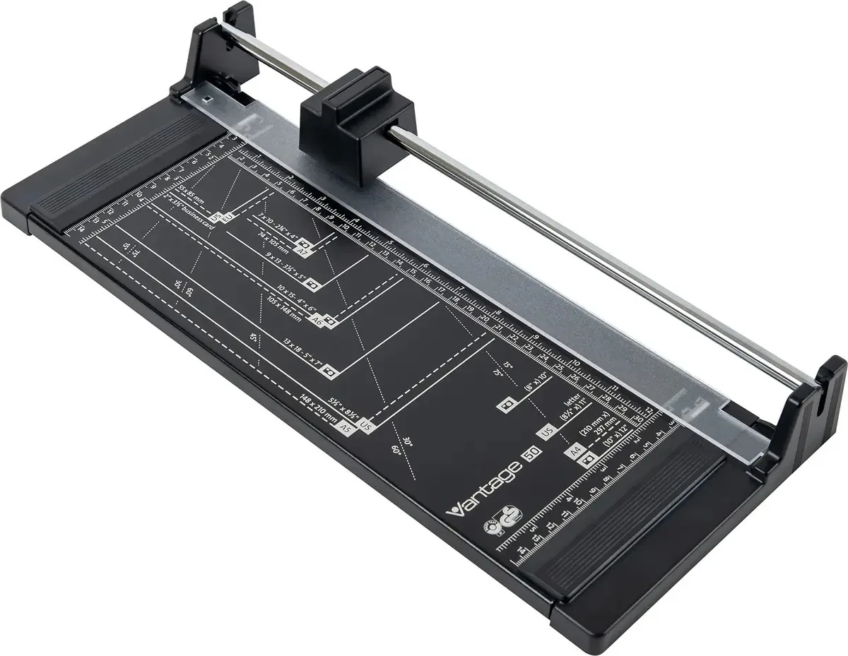 Cortador rotativo Dahle Vantage 50, comprimento de corte 12
