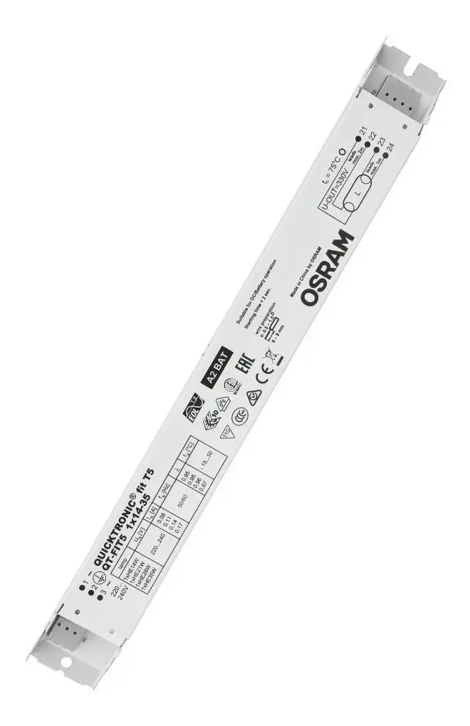 Loja W Reator Eletr. 2x24w/39w 240v Qt Fit5 7005