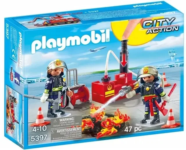 Equipamento de bombeiros Playmobil City Action 5397