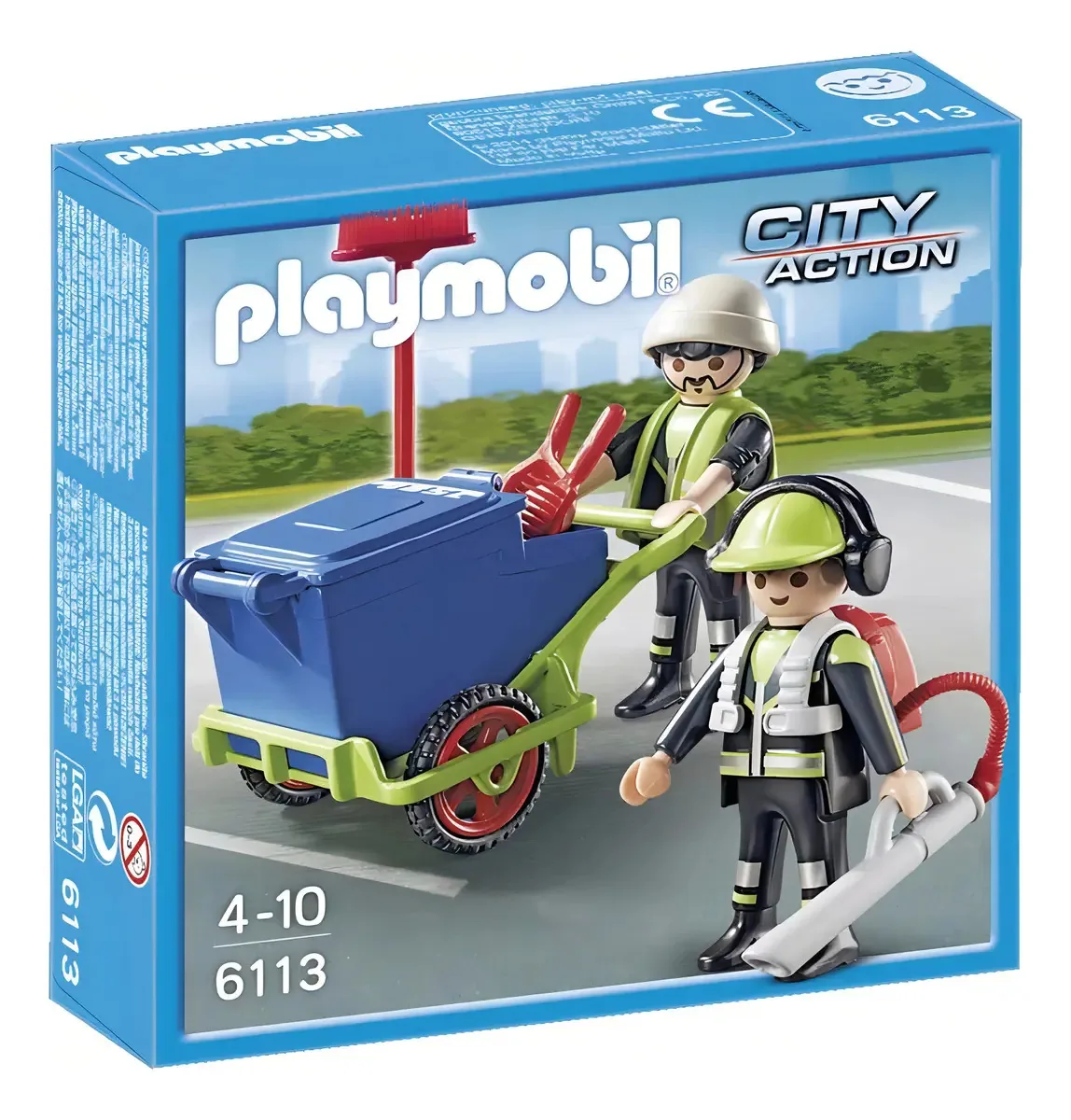 Todos os blocos Playmobil 6113 Equipamento de limpeza