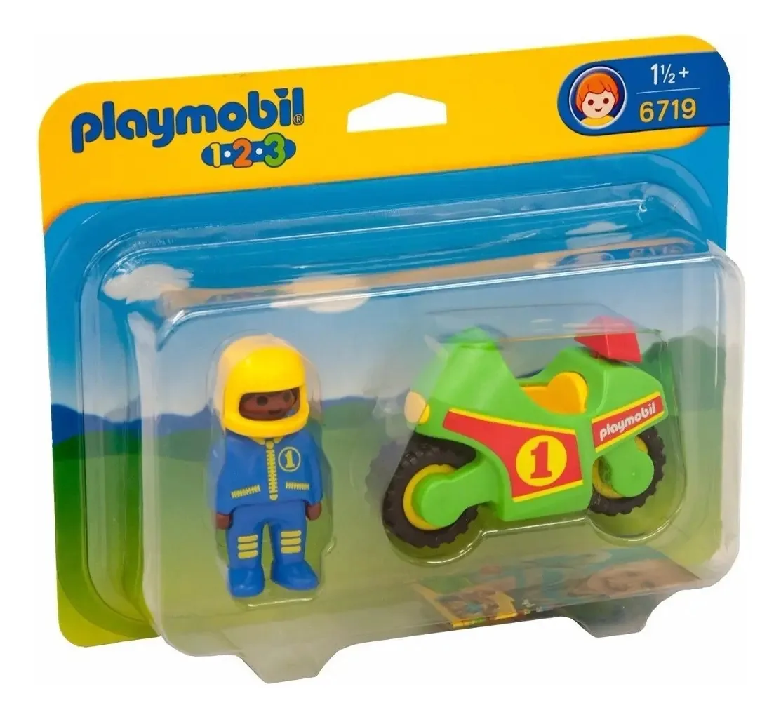 Bicicleta de corrida Playmobil 123 6719 Intel