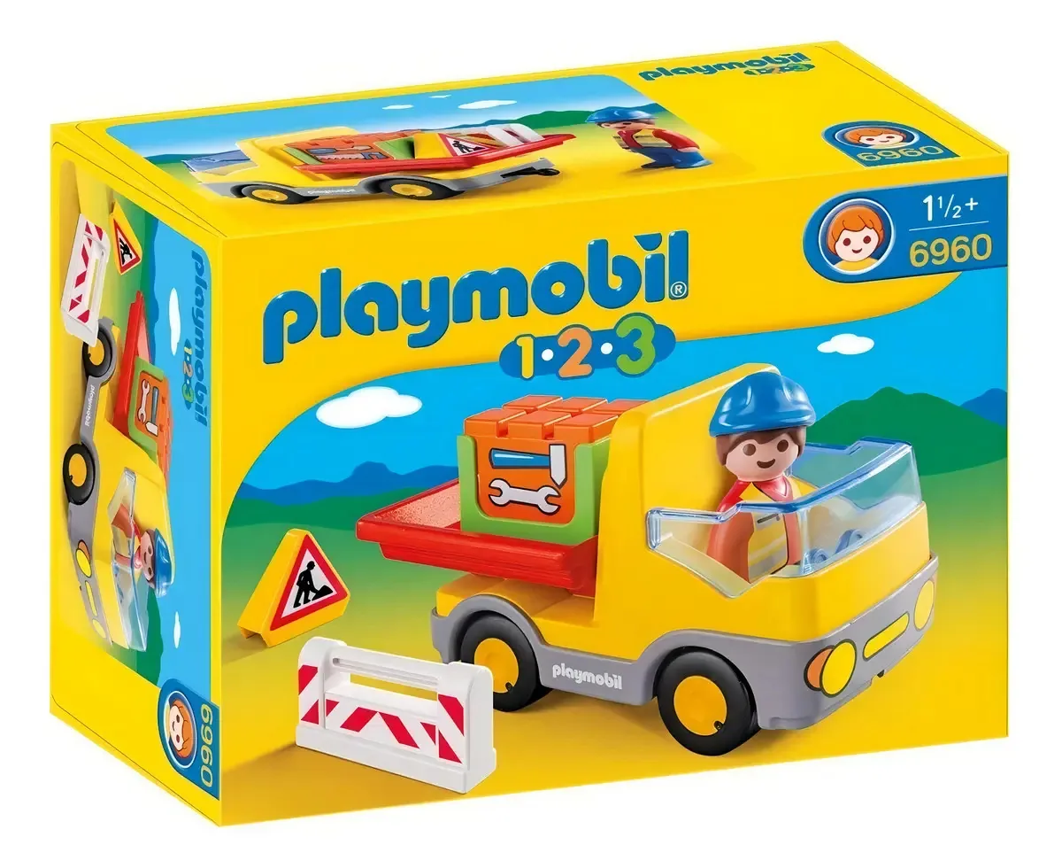 Caminhão de construção Playmobil 123 6960