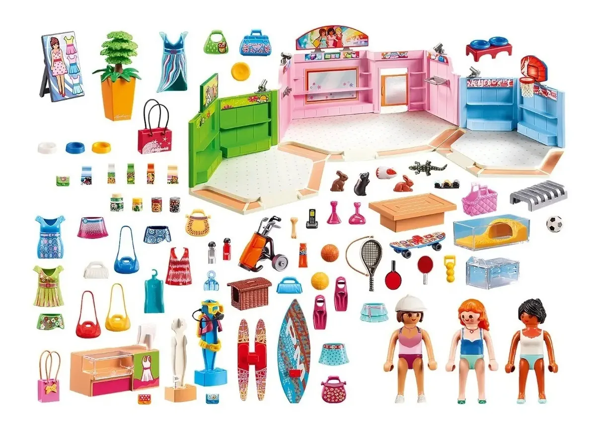 Centro comercial Playmobil 9078