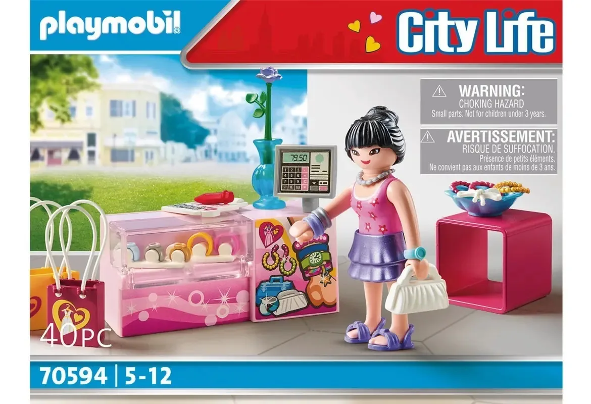 Acessórios de moda - Playmobil - 70594 Número de peças 40