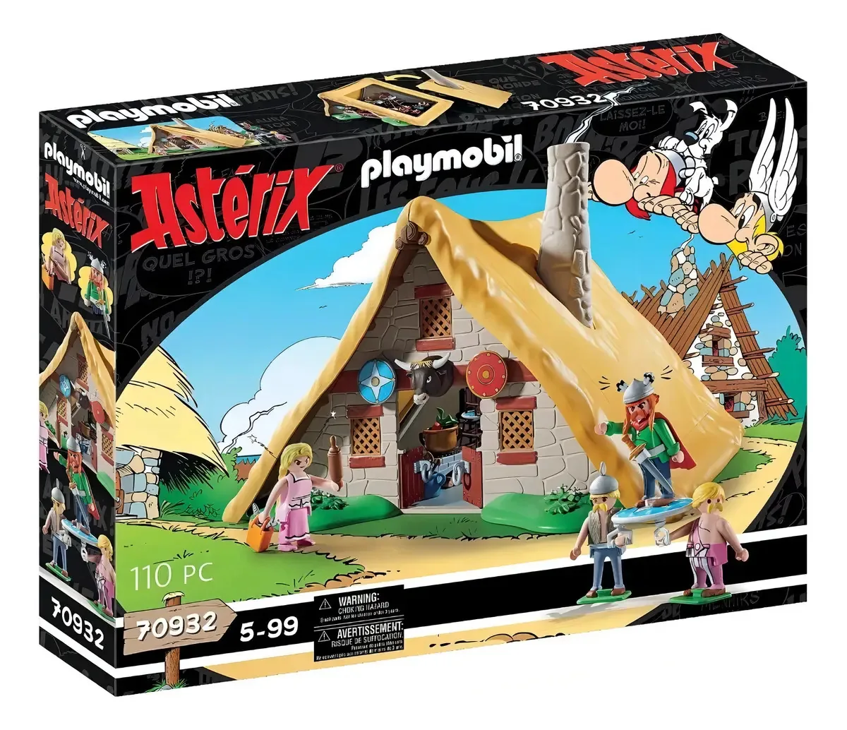 Cabine espetacular Playmobil Asterix & Obelix 70932