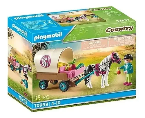 Figura armable Playmobil Pony Carriage 35 peças Número de peças 35