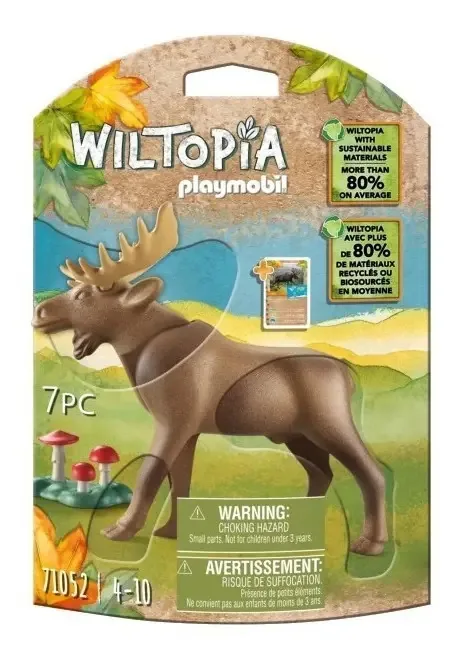 Boneco armable Wiltopia Elce de 7 peças +3 peças da Playmobil