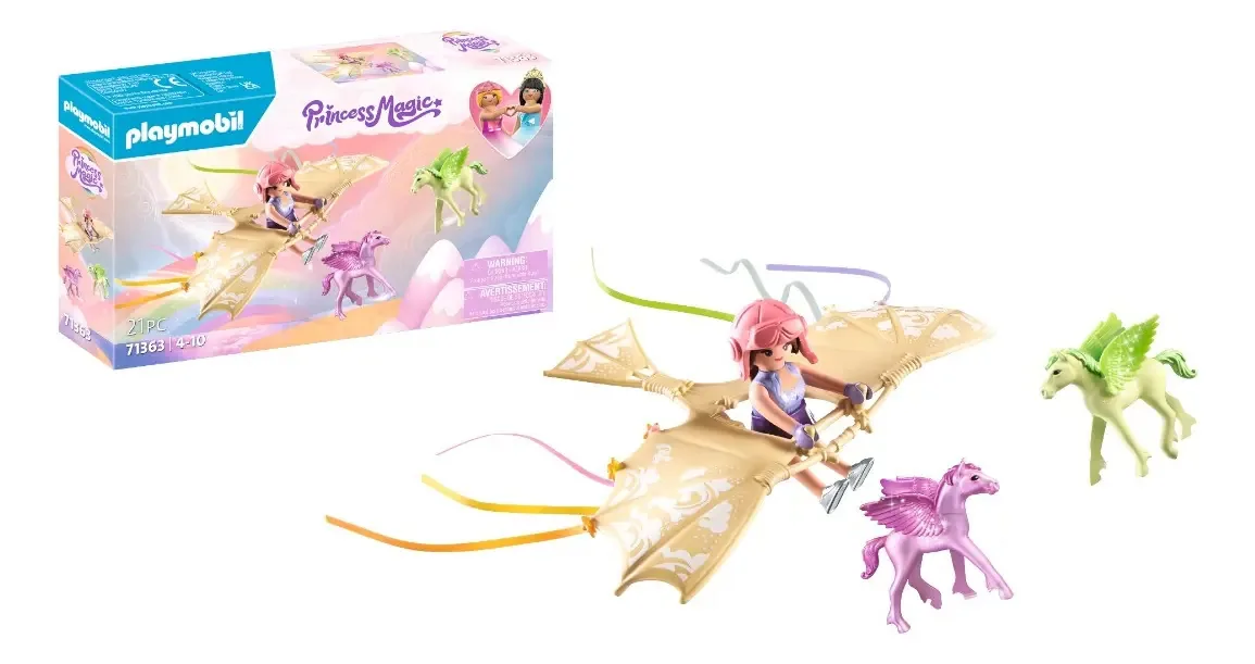 Playmobil Rainbow Castle Pegasus Foal Ride
