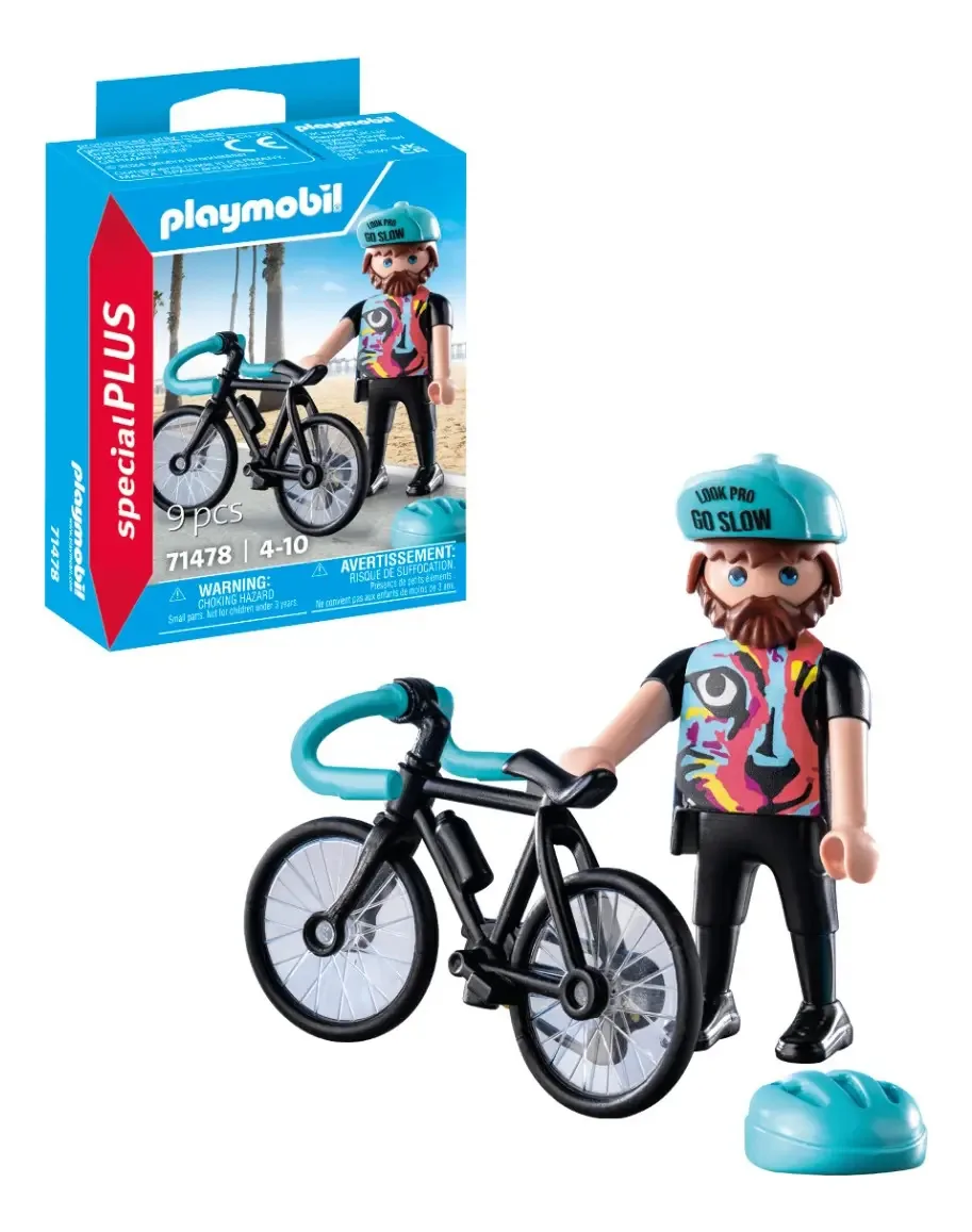 Ciclista de estrada Playmobil Special Plus 71478