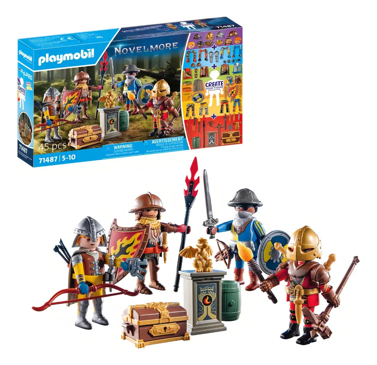 Playmobil Myfigures Ride com Colts e Pegasus