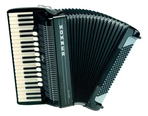 Acordeão de baixo Hohner Amica Iv 120 preto