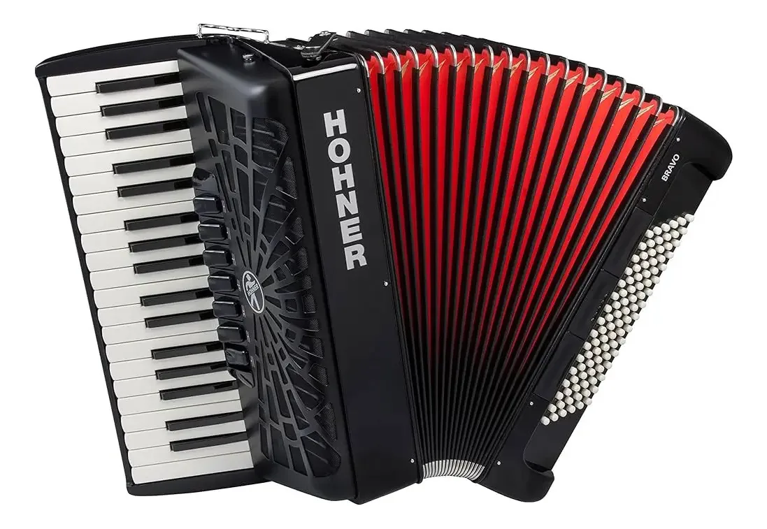 Acordeon Hohner A16721s Bravo Iii 96 baixos