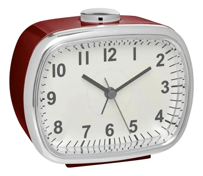 Despertador vintage 60.1032.05 Cor vermelha