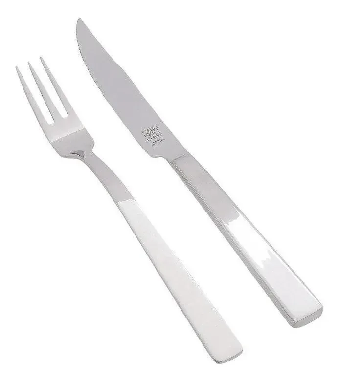 Conjunto Garfo E Faca Para Carnes Inox 2pcs Zwilling Dinner