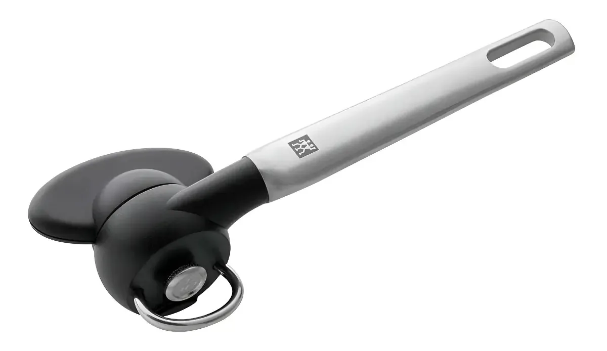Abridor de Latas de Manivela Zwilling Pro em Aço Inoxidável Cinza