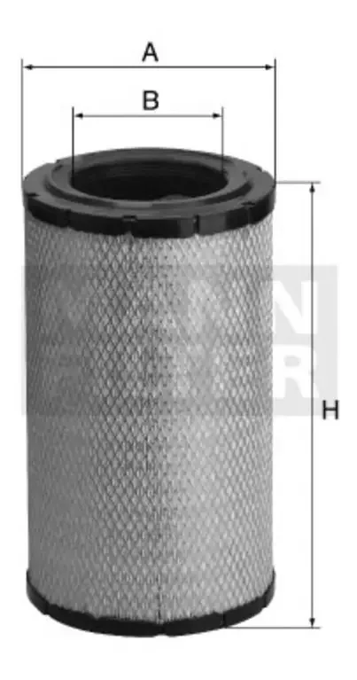 Kit 5 Filtro Ar Mann C291420