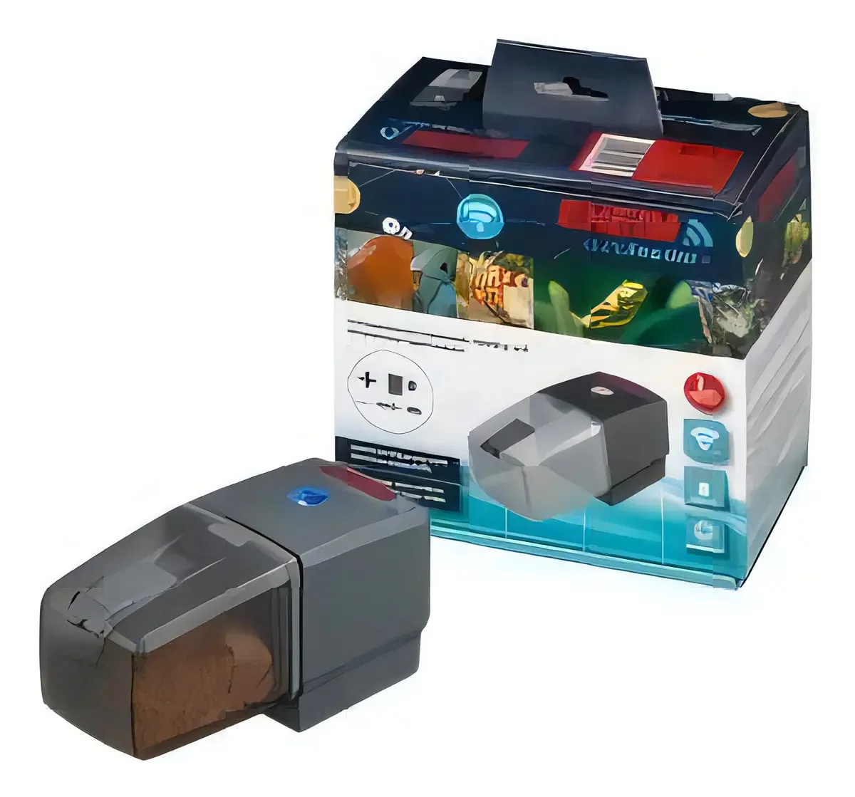 Alimentador Automático Eheim Autofeeder+ Wi-Fi para Aquário 125ml