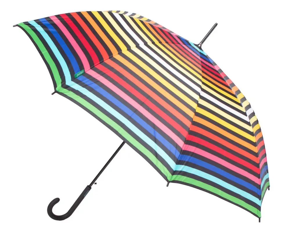 Guarda-chuva Fazzoletti Benetton Listras Multicolor