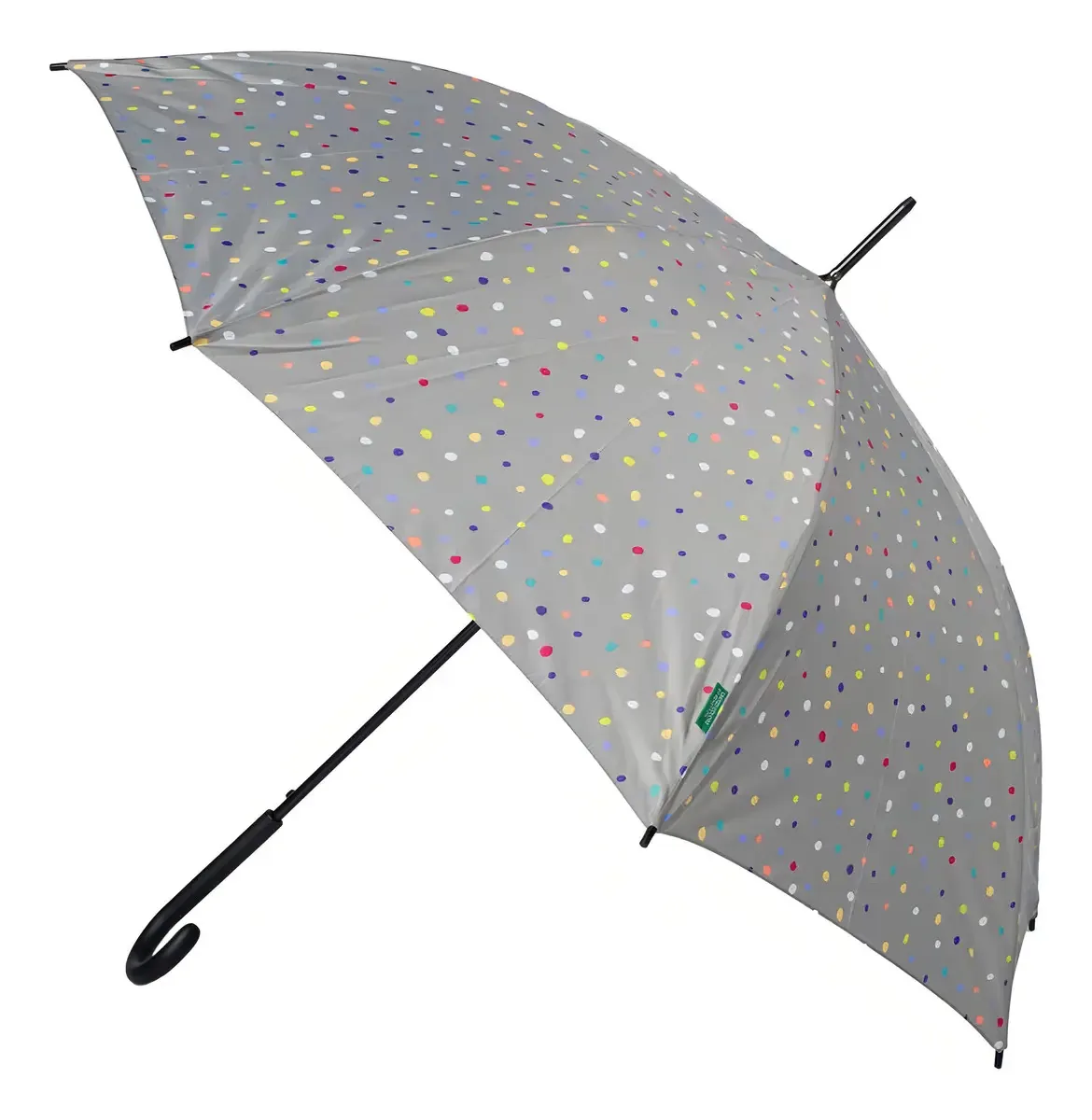 Guarda-chuva Fazzoletti Benetton Poá Cinza