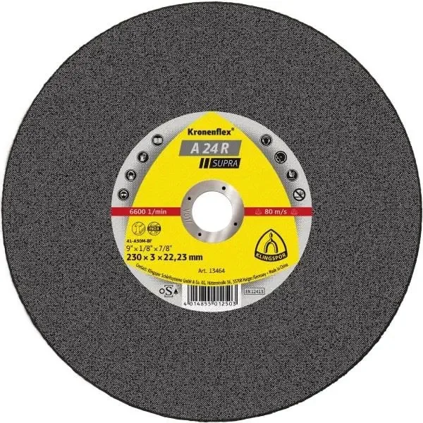 Disco Corte Klingspor A24r Supra 115x2,5x22