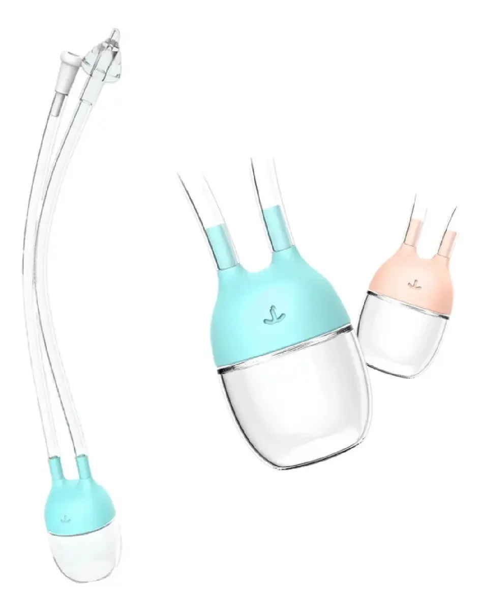 Aspirador nasal e auditivo Sucker Baby Cleaner Portable Transparente Color