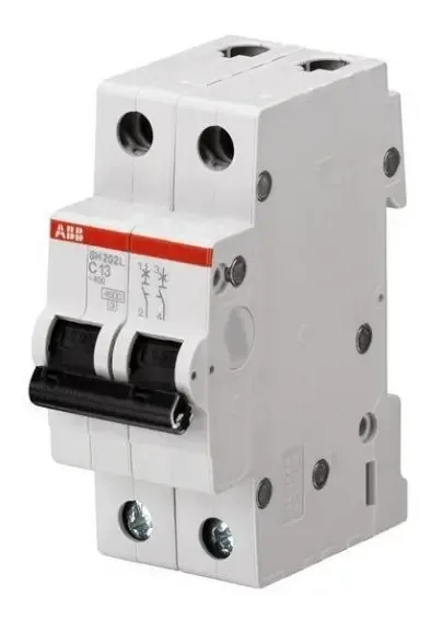 Interruptor termomagnético Abb Bipolar 6a 4.5ka