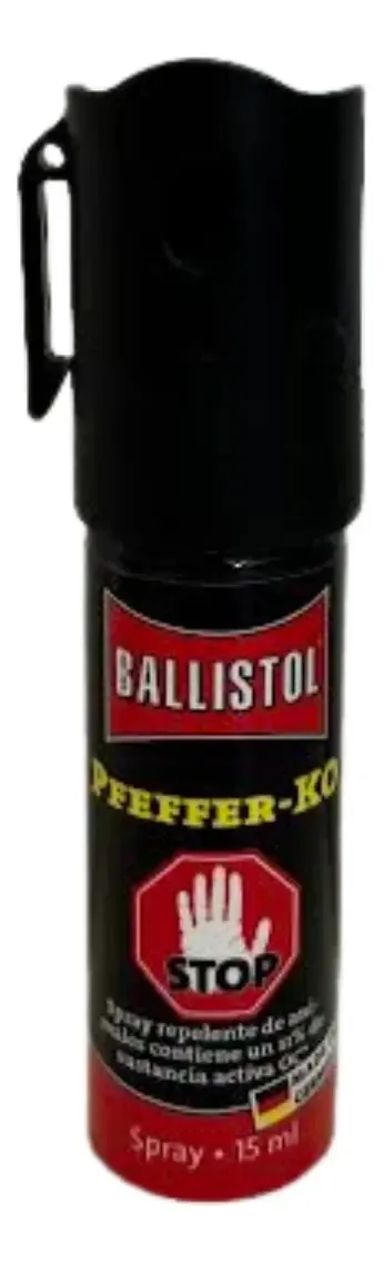 Mini spray de pimenta Pfeffer-ko Stop com pulverizador 4mts 15ml