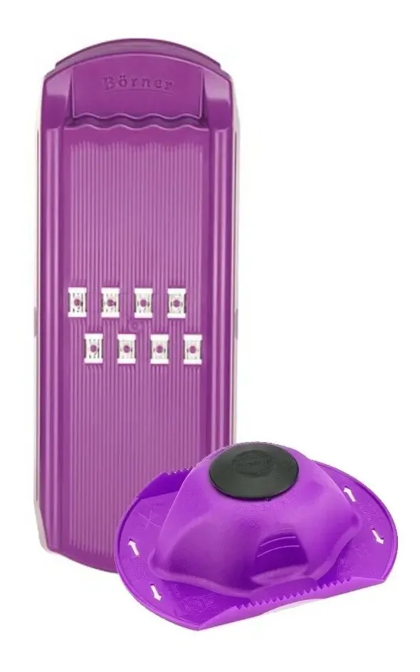 Borner Curly Fine Ribbons Grater Bandolim + Handguard Color Violet