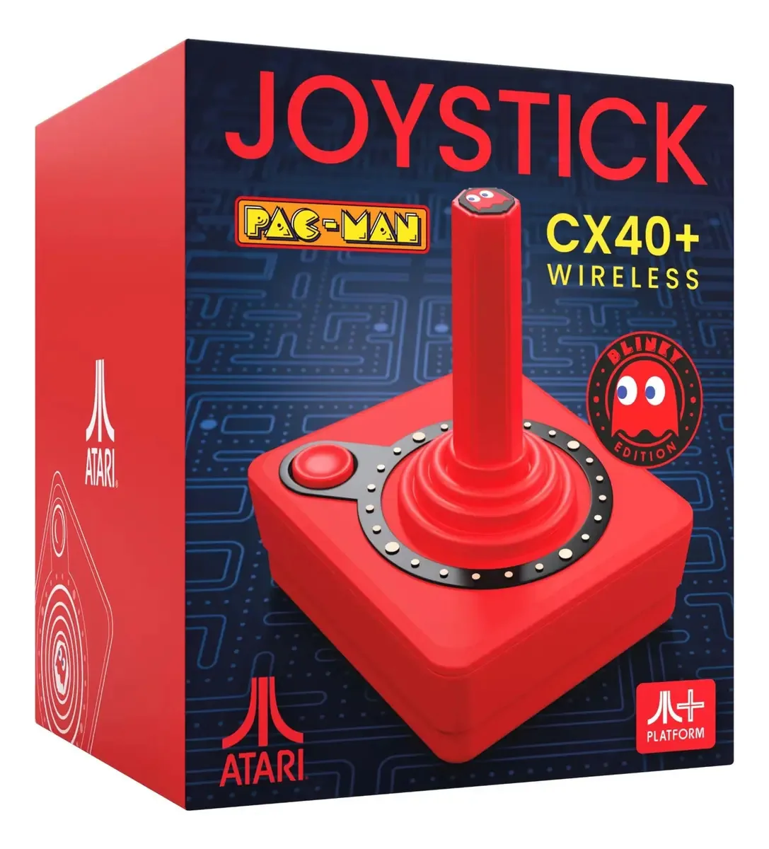 Controle Joystick Atari Cx40+ Ghost Edition Blinky (red) Vermelho