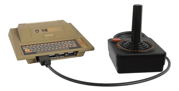 Atari 400 Mini Console 25 Classic Games: Coleção Bege