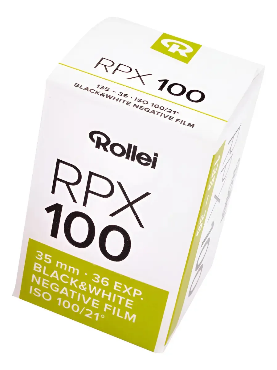 Filme Preto e Branco Rollei RPX 100 de 35mm, 36 Exposições e ISO 100