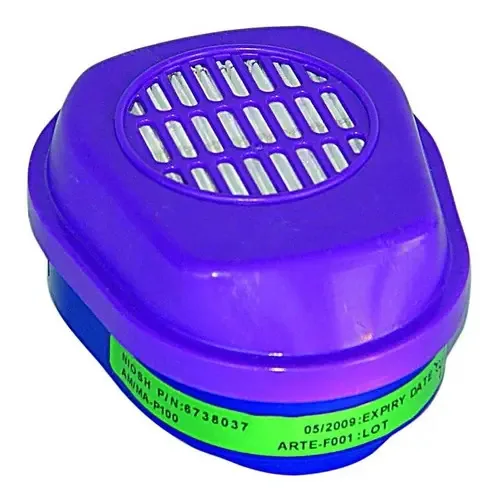 Cartuchos de óleo de metilamina de amônia Dräger X-plore P100 14p