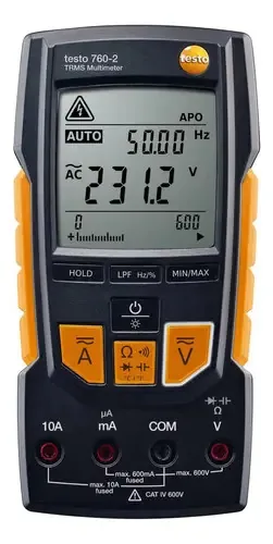 Multímetro digital Testo 760-2 multímetro t-RMS para