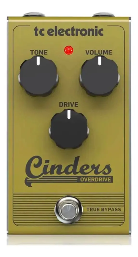 Pedal De Efeitos Tc Electronic Cinders Overdrive