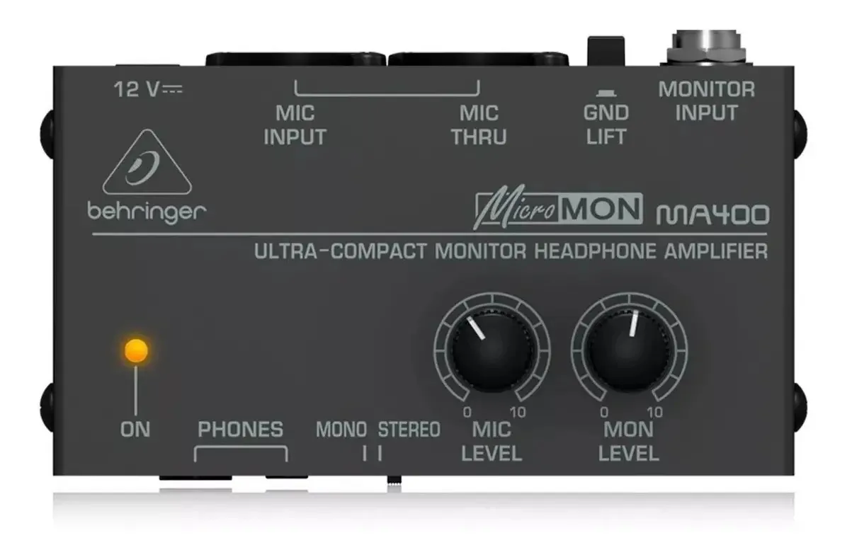 Amplificador de fone de ouvido Behringer Monitor Ma400