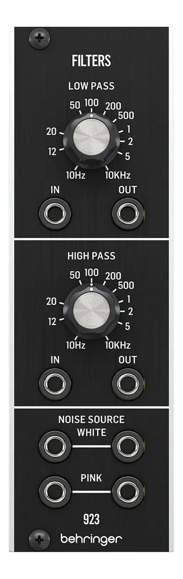 Módulo Eurorack de filtro analógico duplo Behringer 923