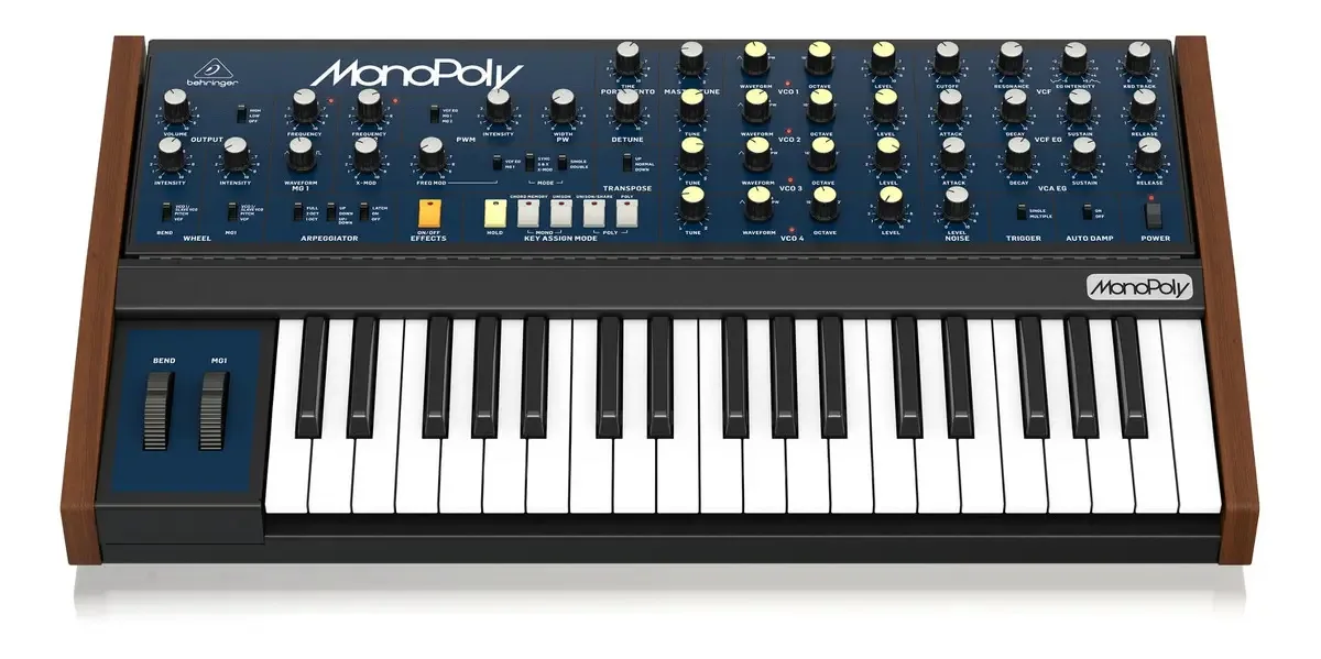 Sintetizador Analógico 37 Teclas Monopoly - Behringer