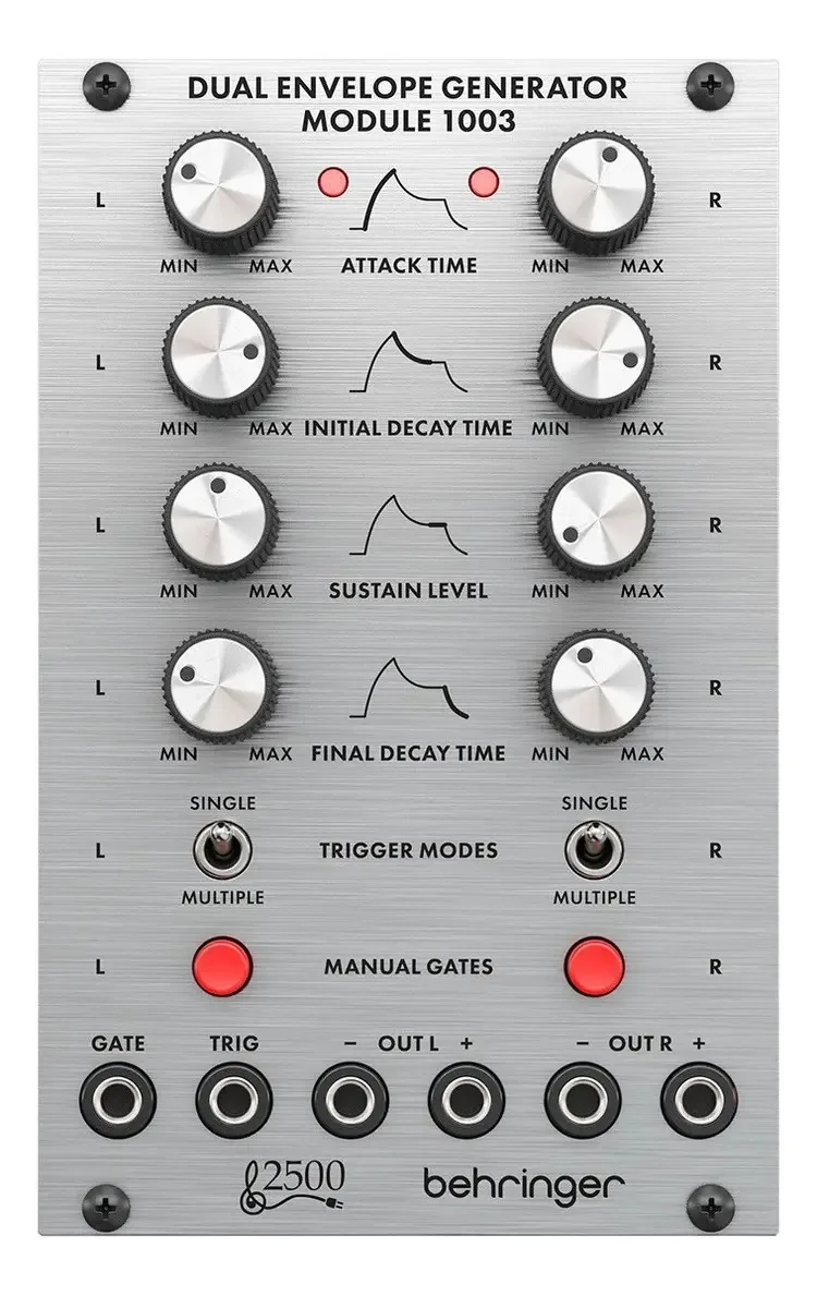 Módulo eurorack gerador de envelope duplo Behringer 1003