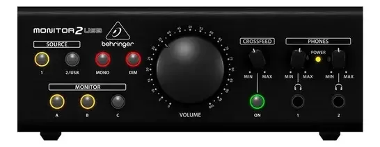 Interface De Áudio Monitor 2 Usb Behringer