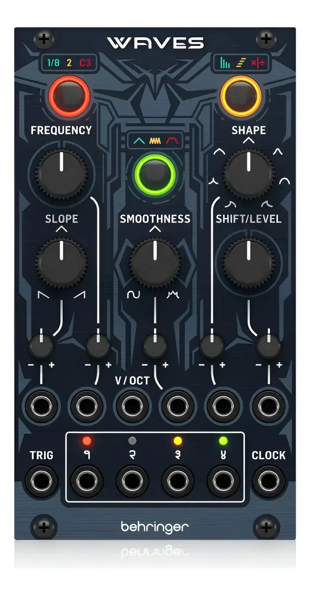 Módulo de sintetizador Eurorack com modulador de ondas Behringer