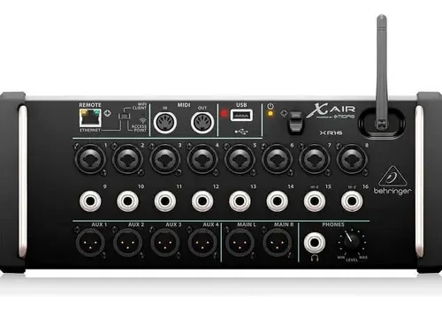 Mesa De Som Digital Behringer X-air Xr16 16 Canais