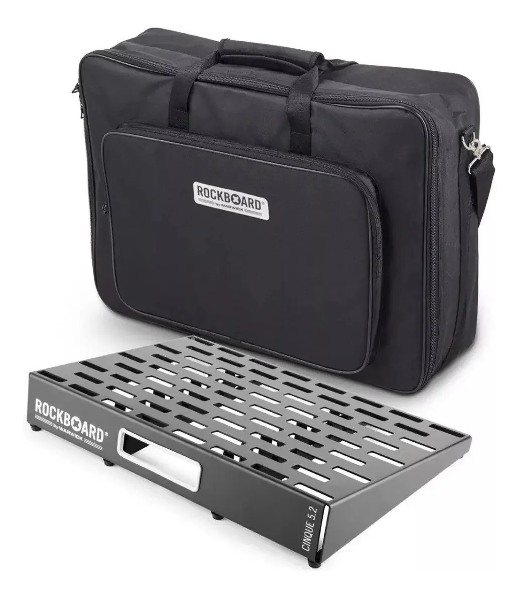Pedalboard Rockboard Rbo B 5.2 Cinque Com Gig Bag + ! Cor Preto