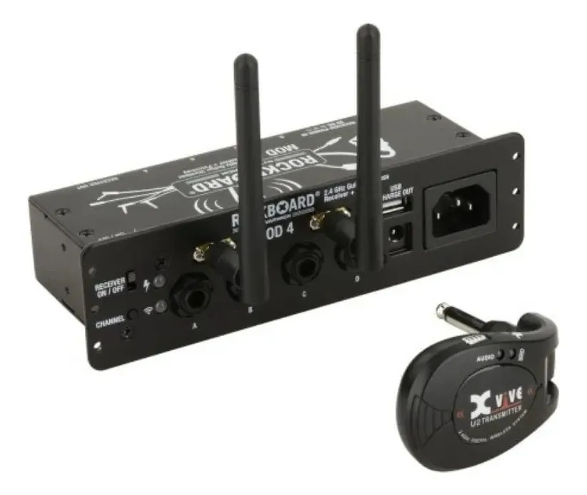 Transmissor e receptor sem fio Rockboard Mod 4 e U2