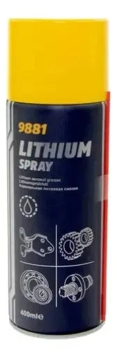 Spray de graxa de lítio Mannol 400 ml