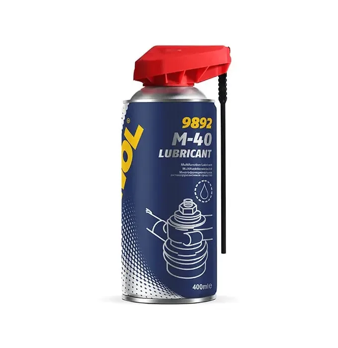Lubrificante aerossol multiuso Mannol, limpador antioxidante alemão de 400 ml